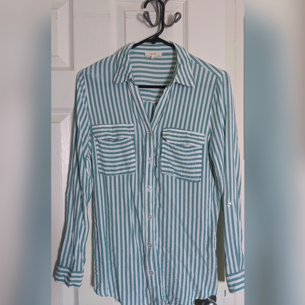Sheer colored long sleeve
